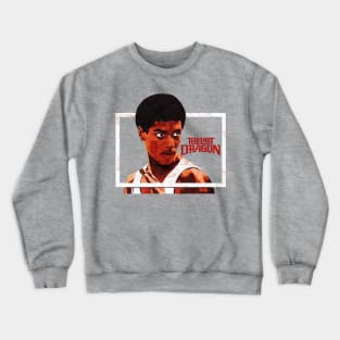 bruce leroy cartoon Crewneck Sweatshirt